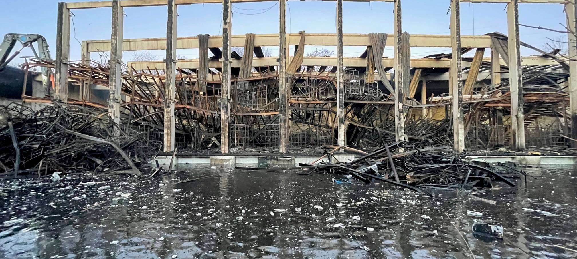 Möbellager in Essen-Kray ist komplett ausgebrannt