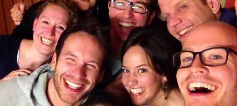 Radio Essen-Team beim Kegeln