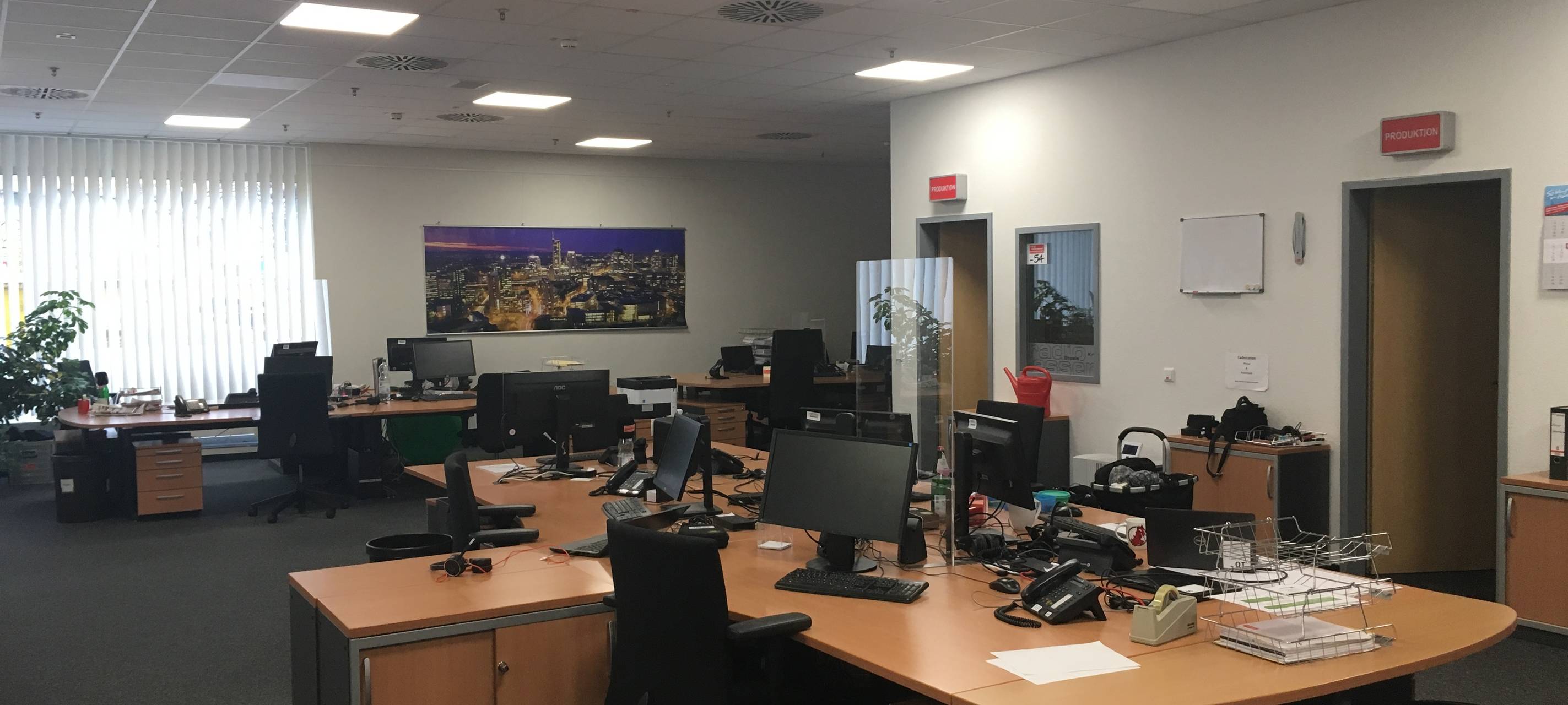 Die Radio Essen-Redaktion von innen