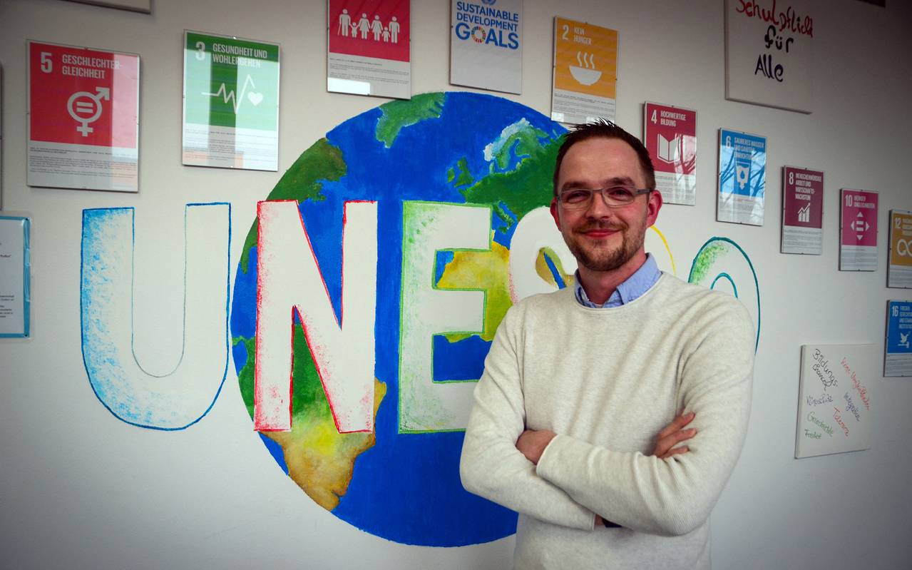 Tobias Kammer, Lehrer der Unesco-Schule in Essen-Südostviertel