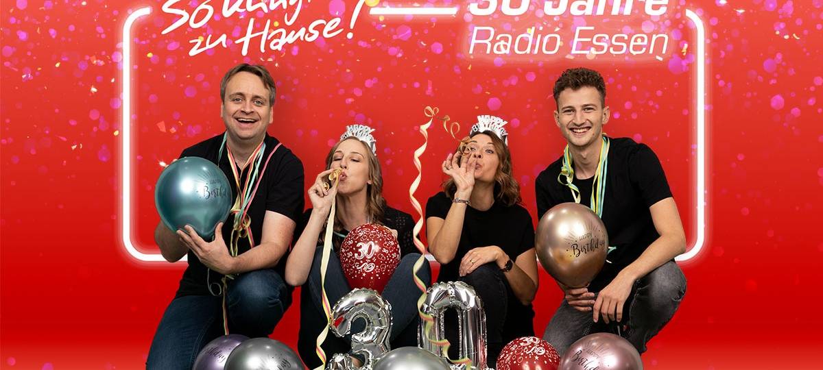 Am 1. April 1992 ist Radio Essen auf Sendung gegangen, das feiert die Frühschicht.