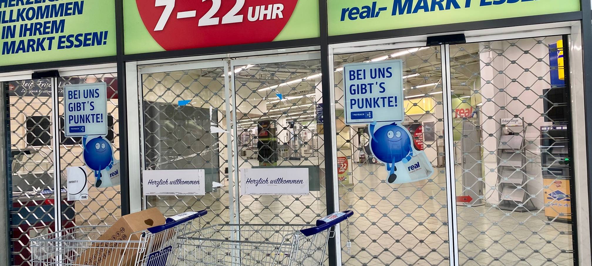 Letzter Real-Markt in Essen schließt endgültig