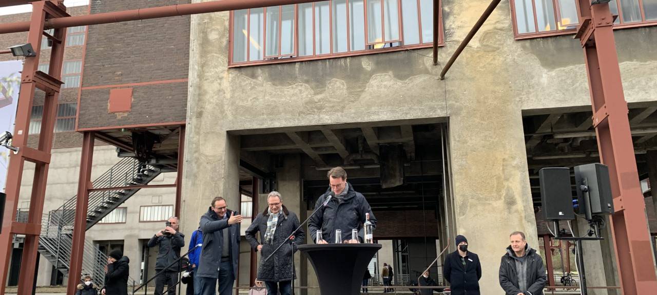 Essen: Hendrik Wüst eröffnet ZollvereinSteig