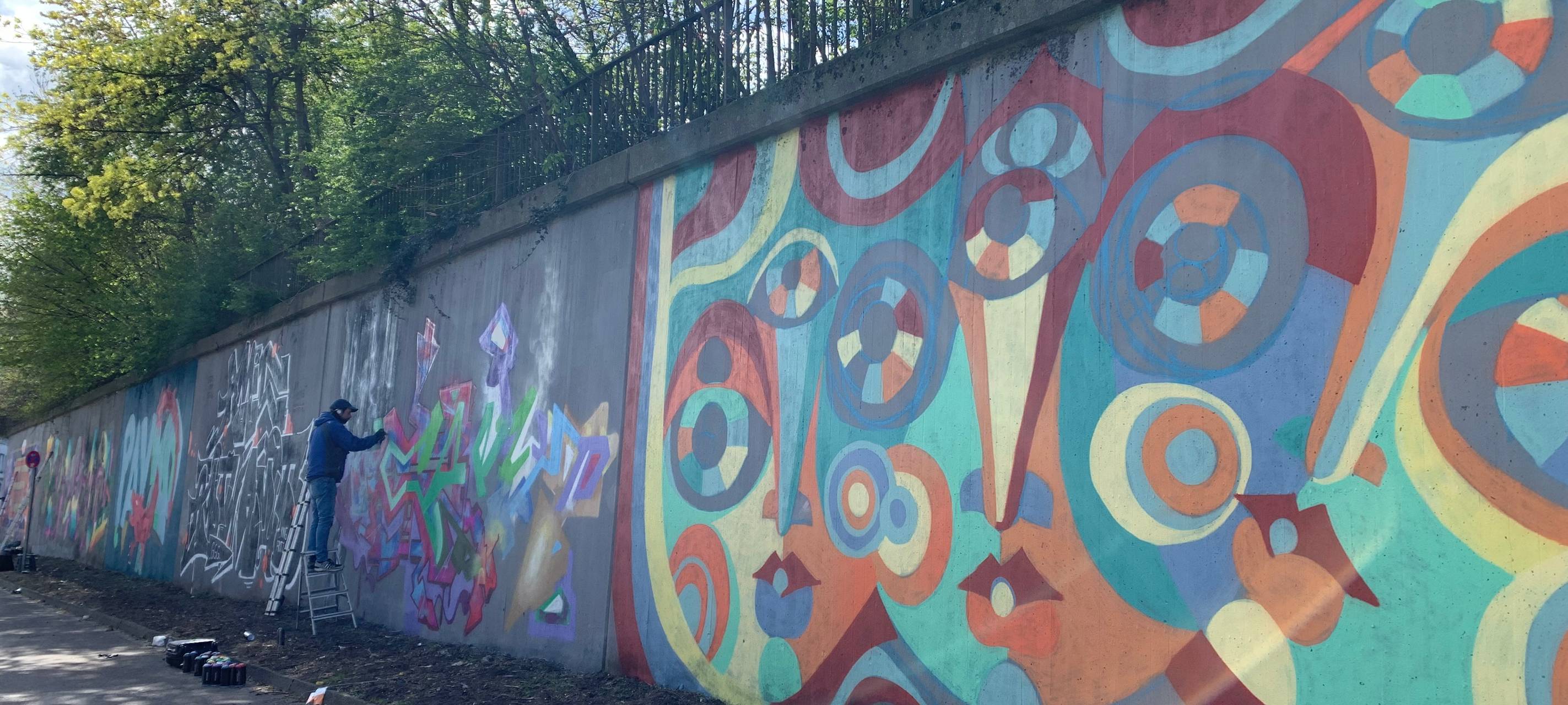 Essen: Graffiti Kunst in Bochold