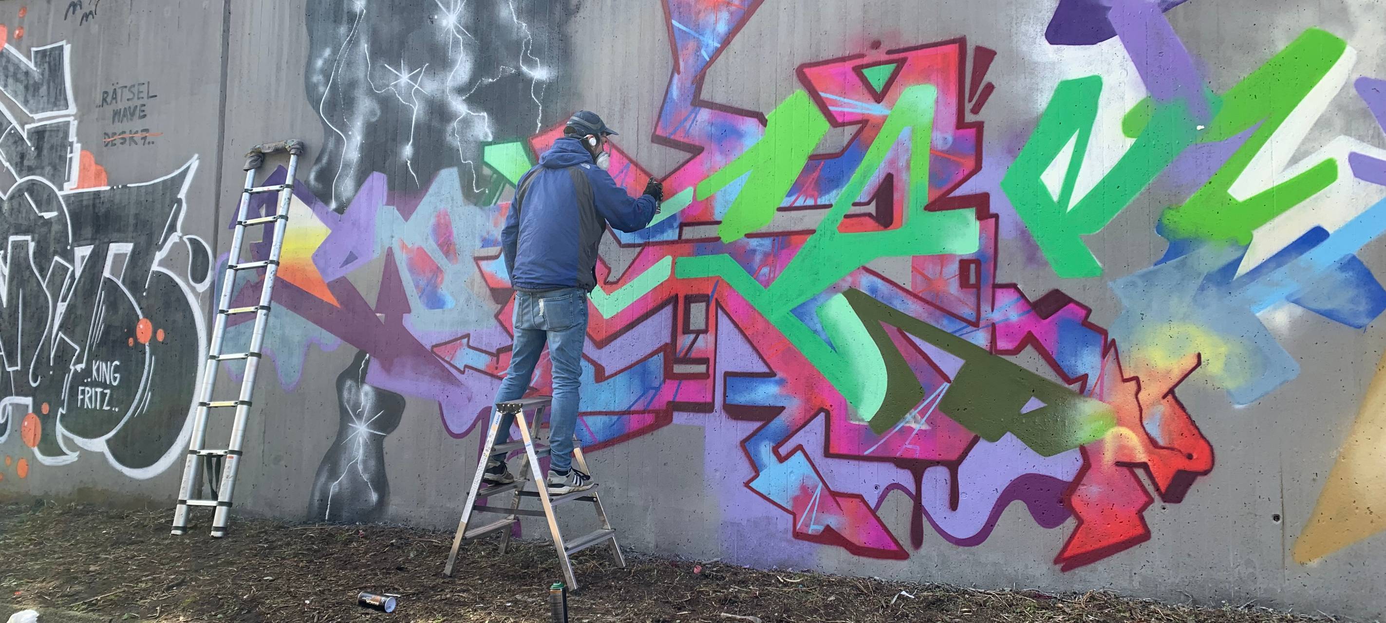 Essen: Graffiti Kunst in Bochold