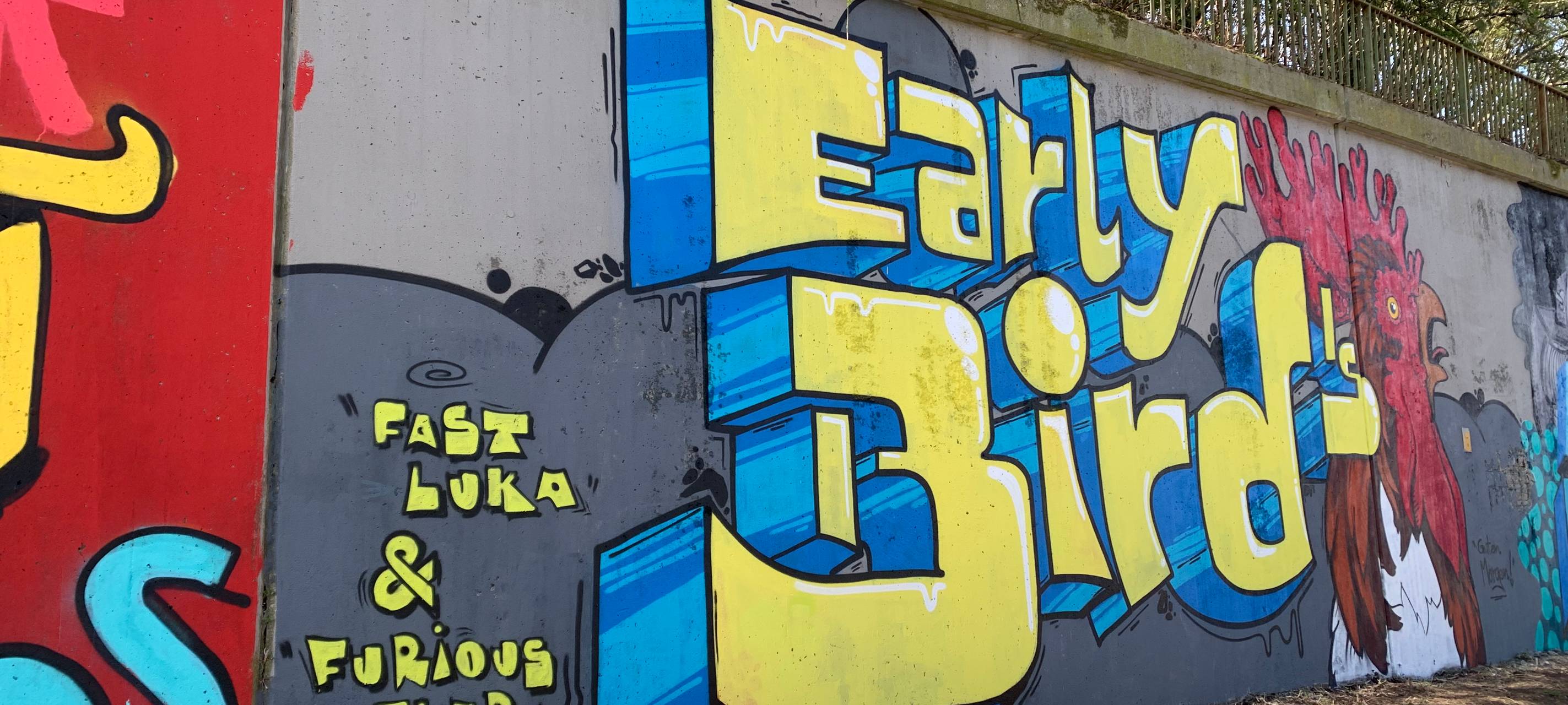 Essen: Graffiti Kunst in Bochold