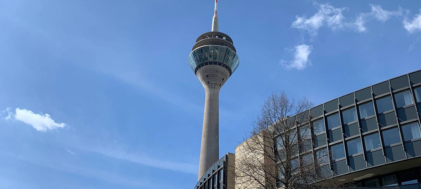 Feuerwehrleute aus Essen demonstrieren