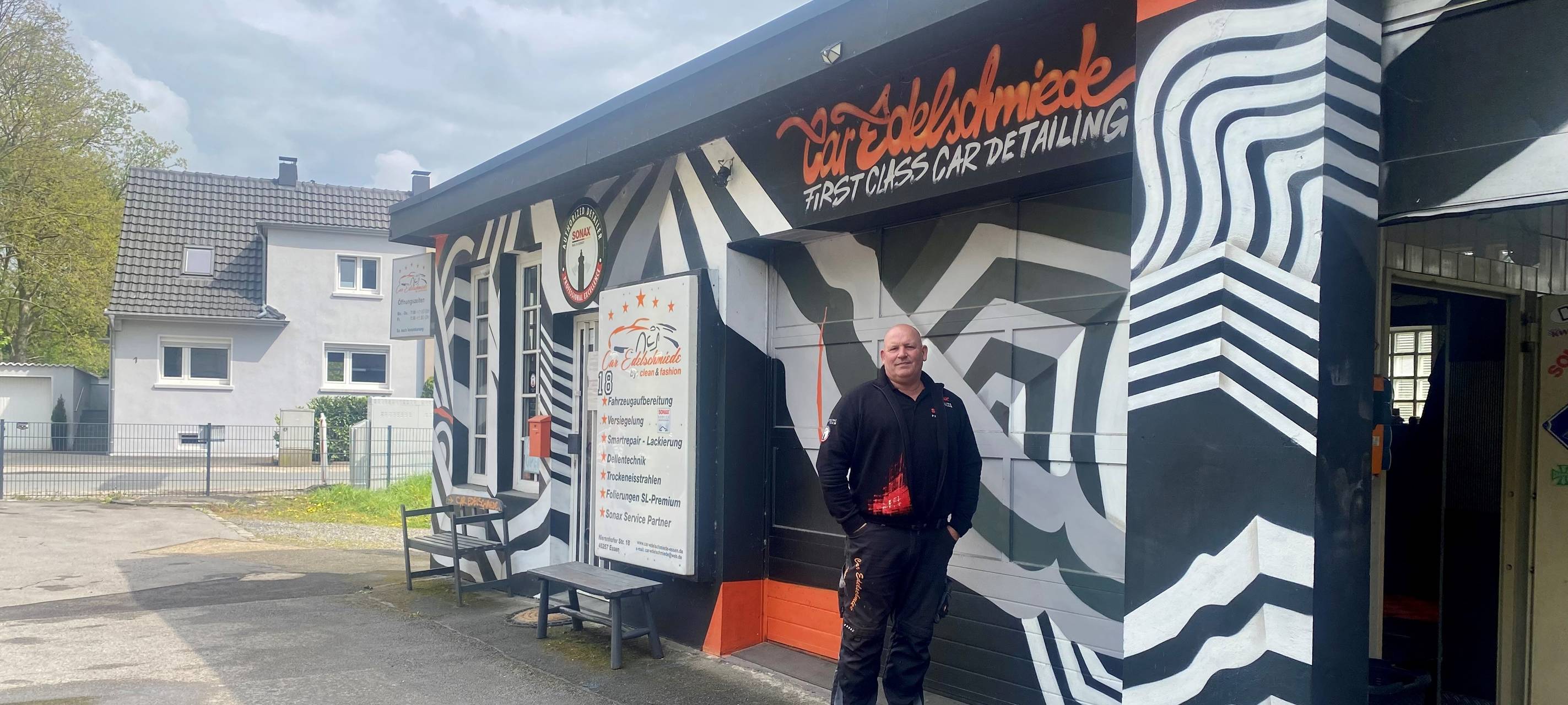 Essen: Baustelle ruiniert Autoaufbereitungsbetrieb