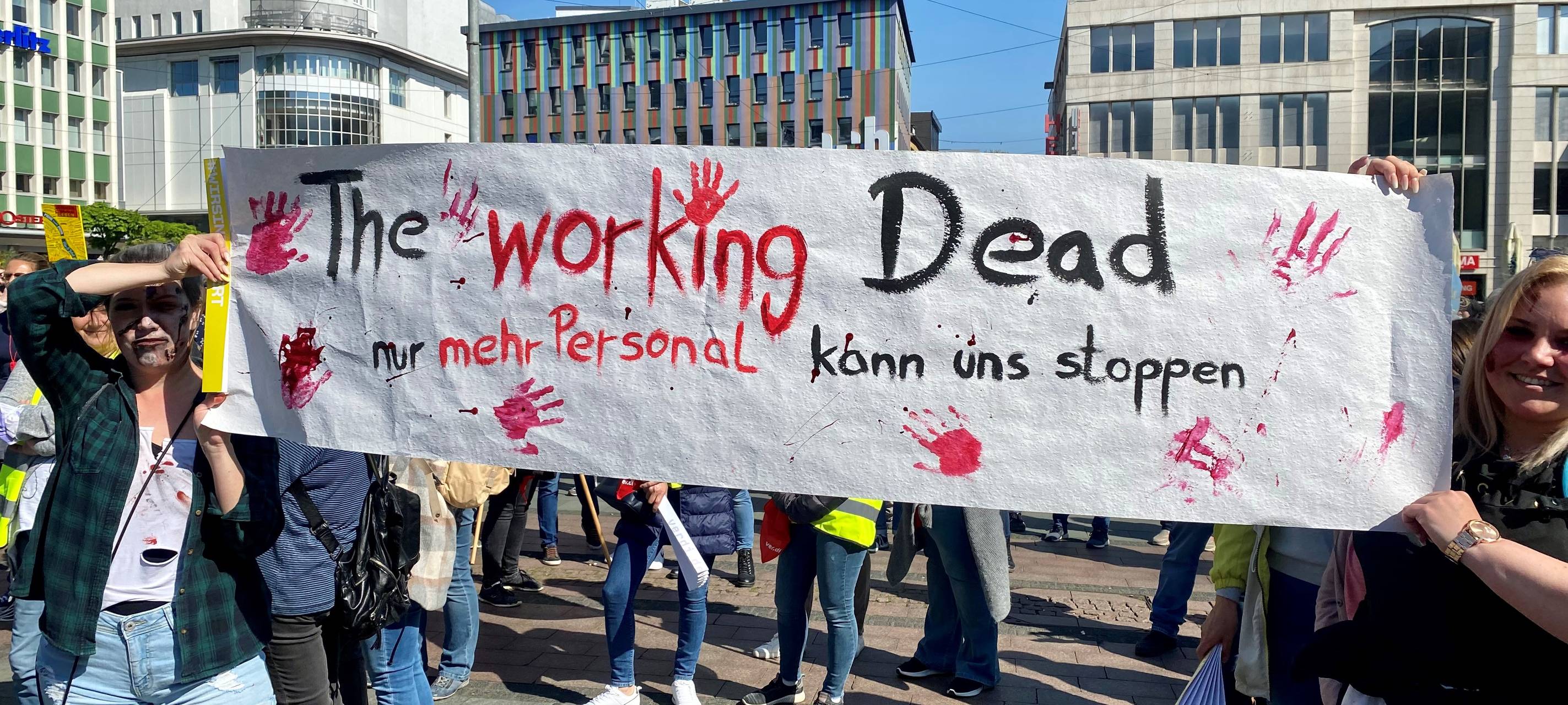 Große Streikkundgebung in Essen