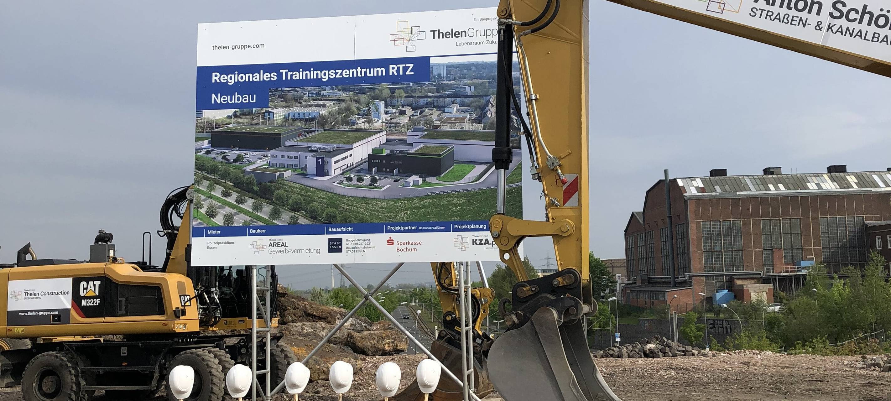 Polizei Essen: Spatenstich für hochmodernes Trainingszentrum