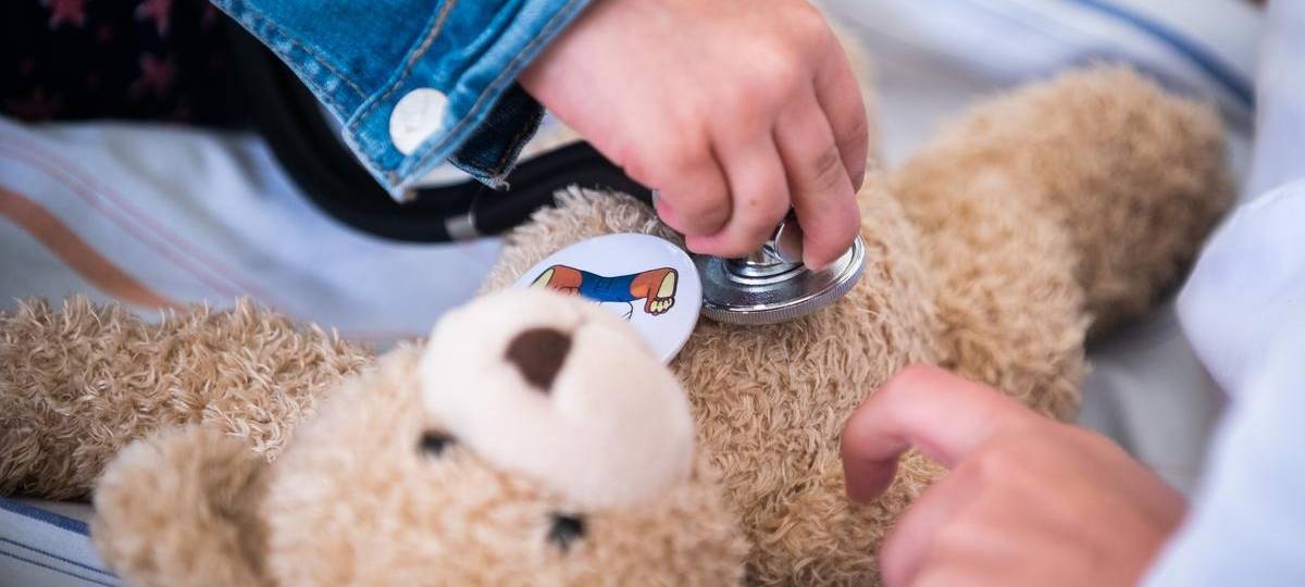 Teddy-Krankenhaus in Essen soll an den Arzt gewöhnen