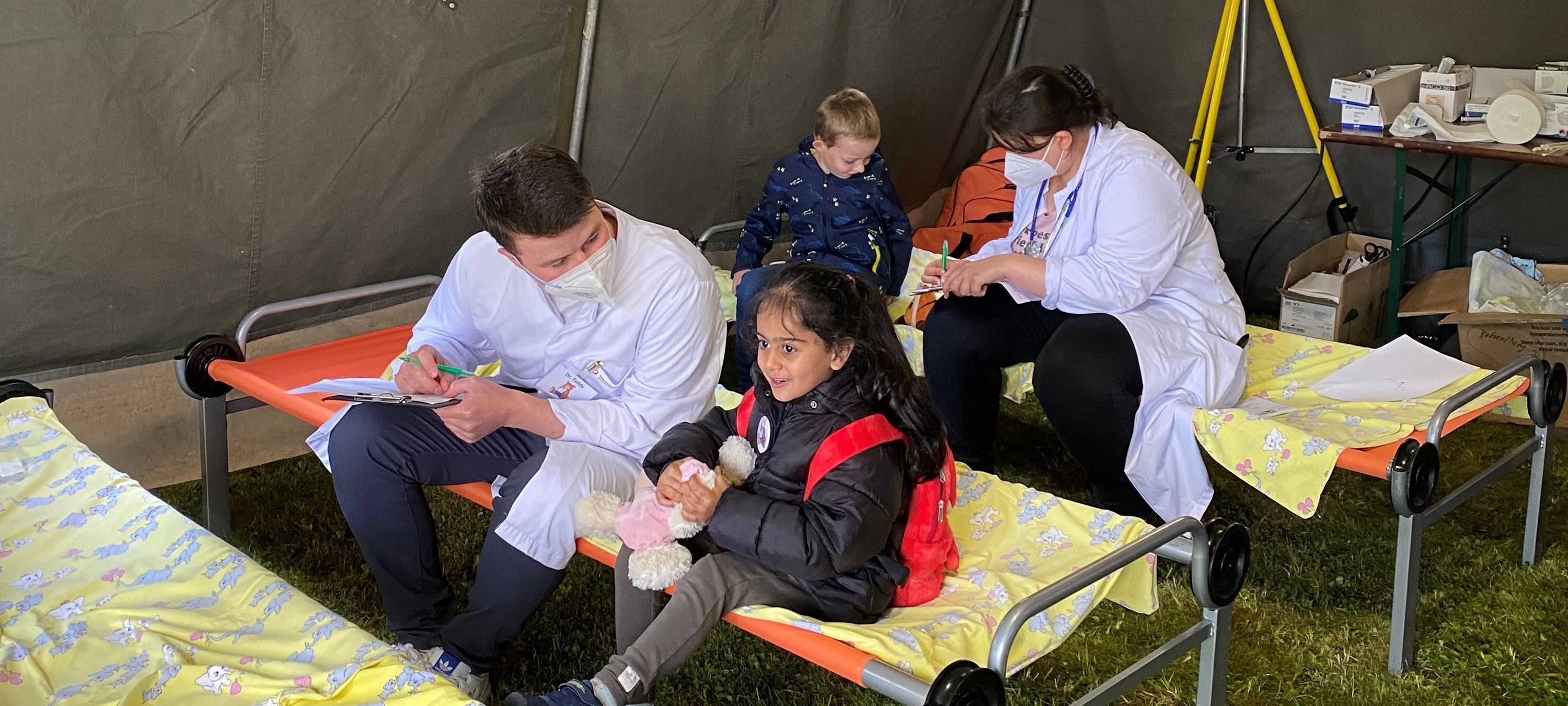 Aktion für Kinder in Essen: Teddy-Krankenhaus behandelt Kuscheltiere