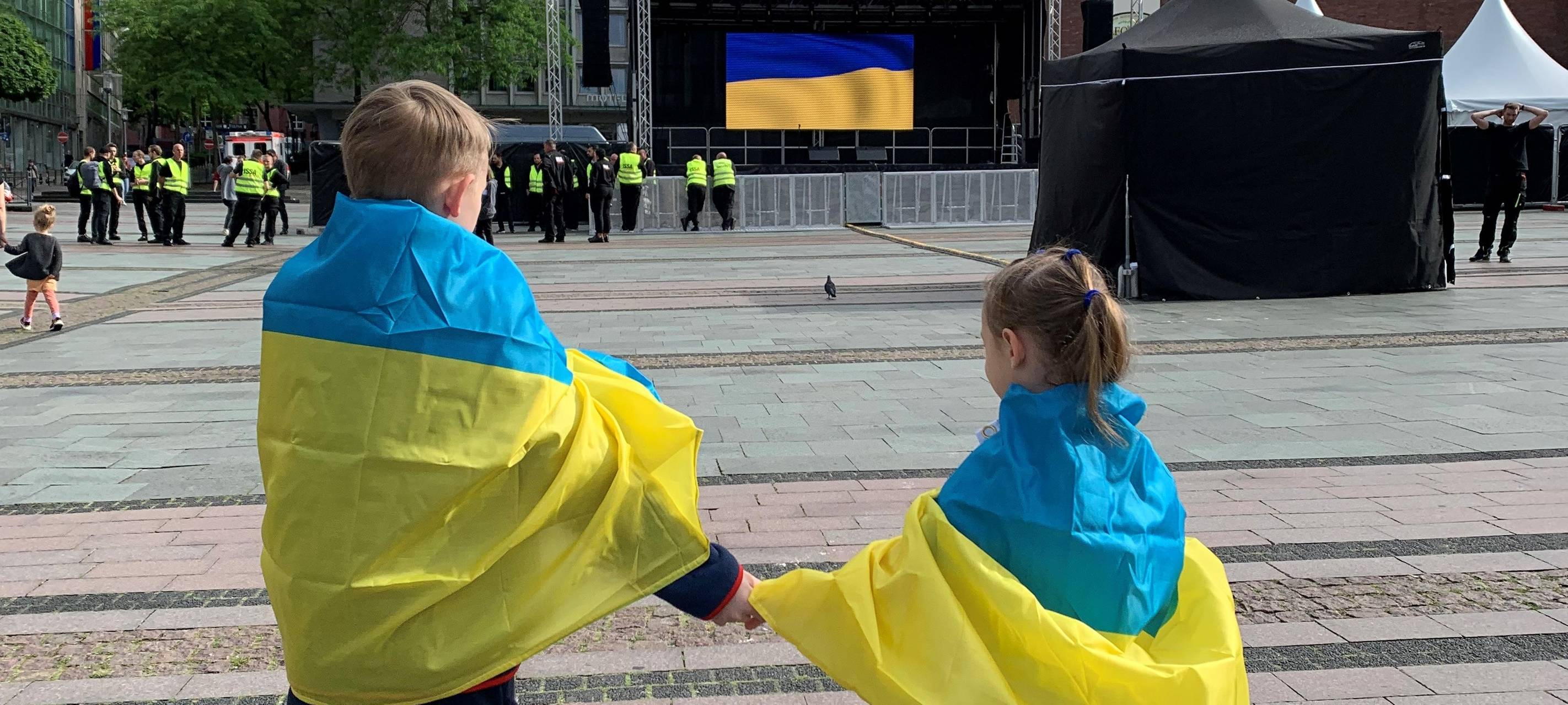 Demo in Essen für Ukraine: Auch frühere ESC-Gewinnerin dabei!