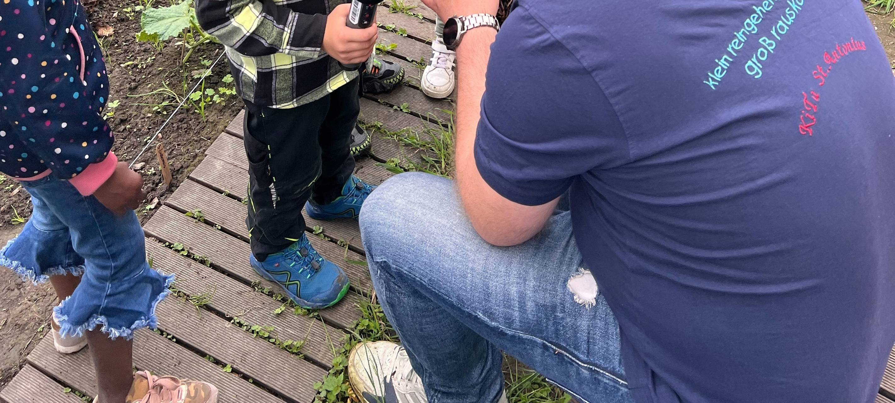 Acker-KiTa in Essen: Kinder bauen Gemüse an - Ein Herzensprojekt