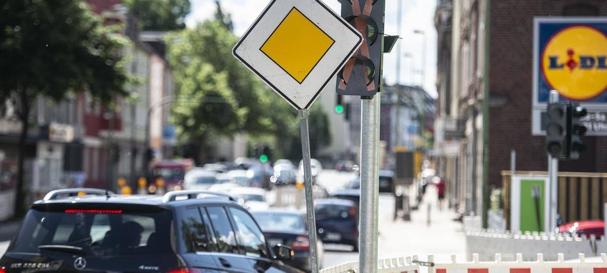 Baustelle in Essen hat ein Ende - Straße vor Lidl wieder frei