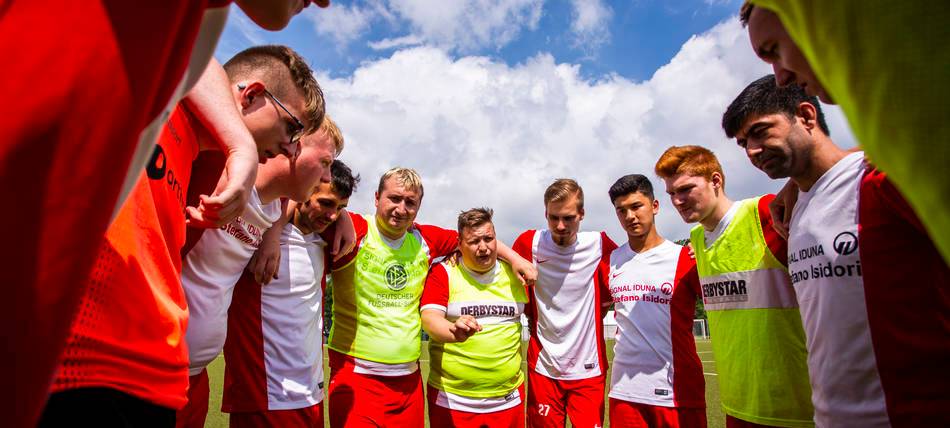 Essener Mannschaft bei nationalen Sommerspielen der Special Olympics