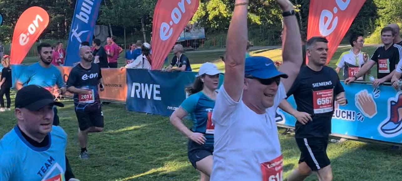 Essen: Gute Stimmung beim Firmenlauf 2022