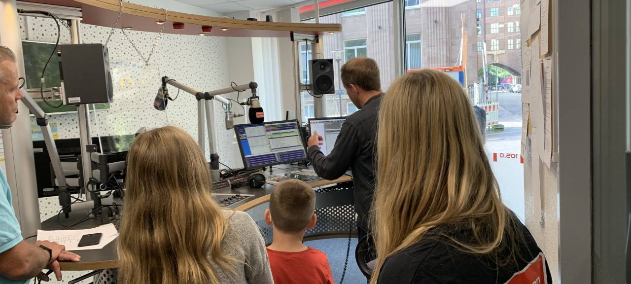 Familienführung bei Radio Essen