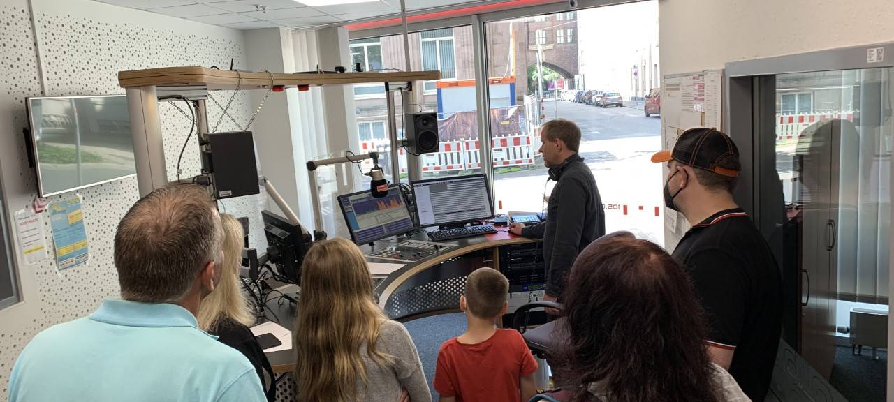 Familienführung bei Radio Essen