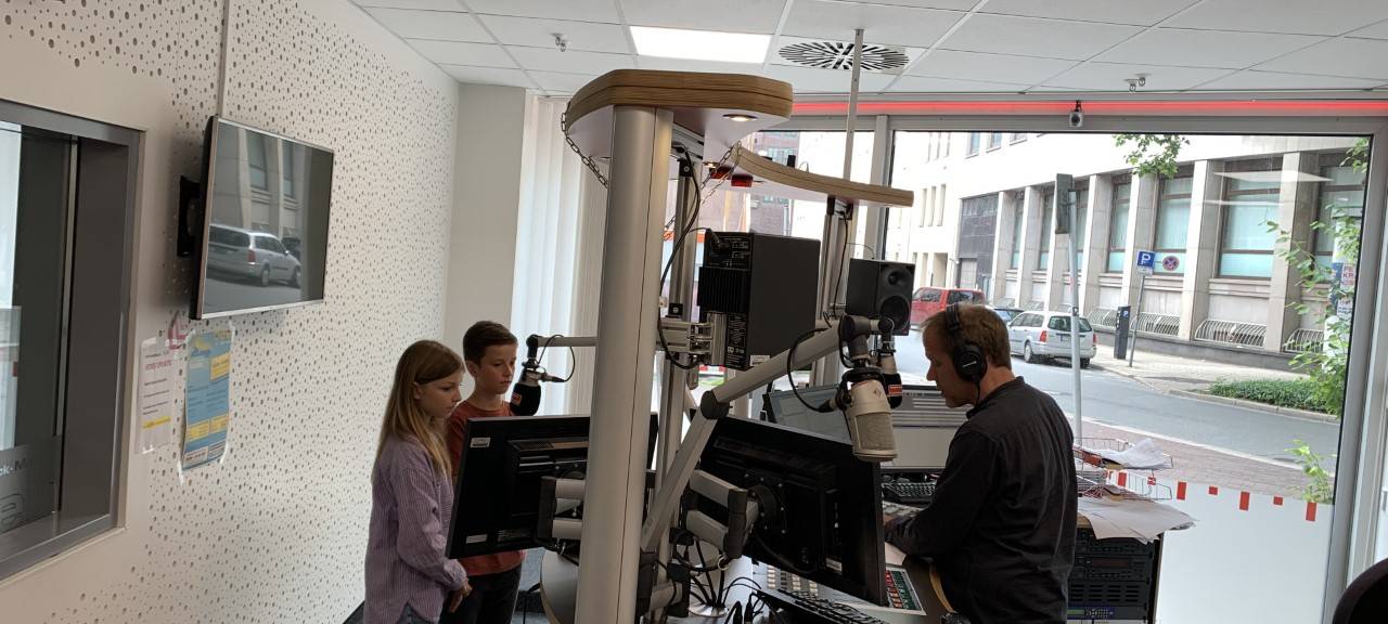 Familienführung bei Radio Essen