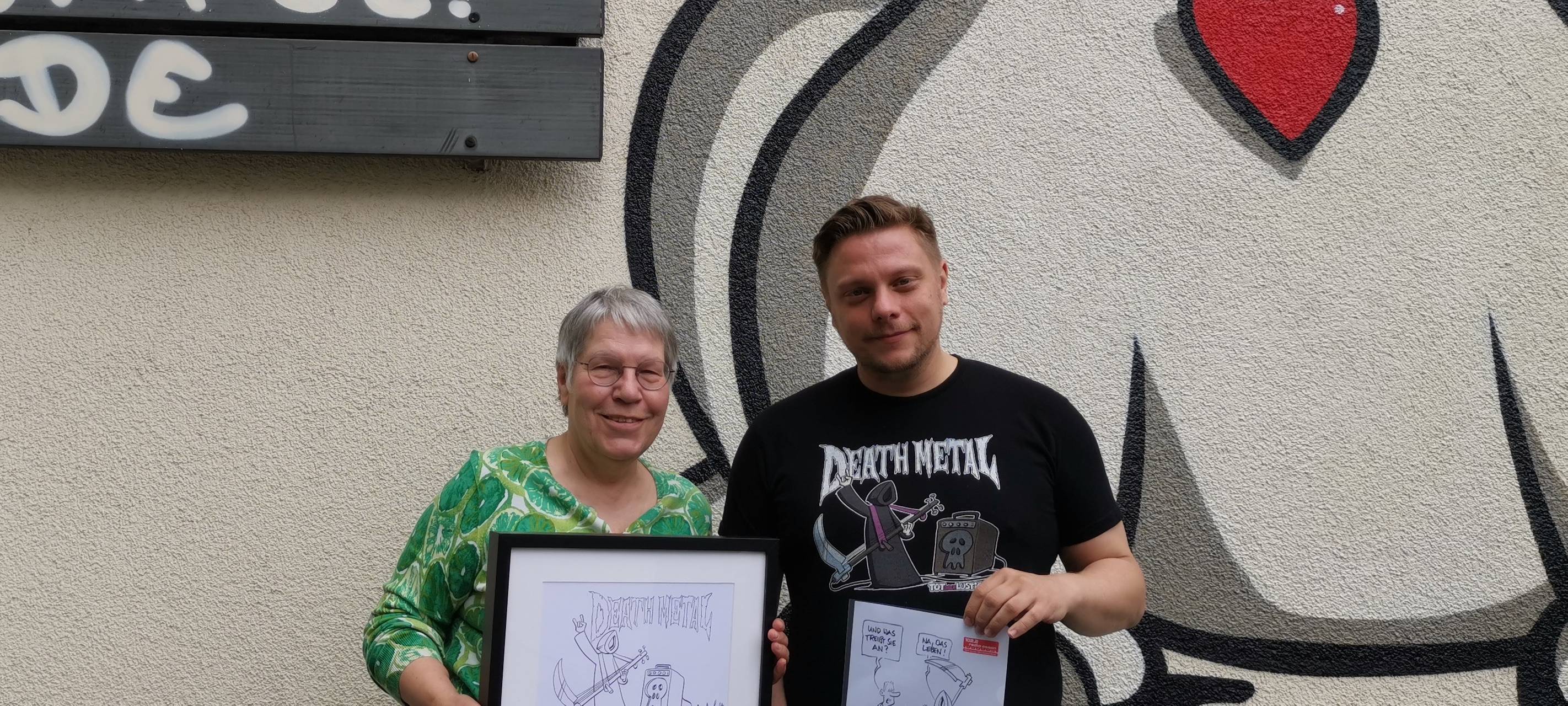 Tierheim in Essen bekommt Originale Cartoons