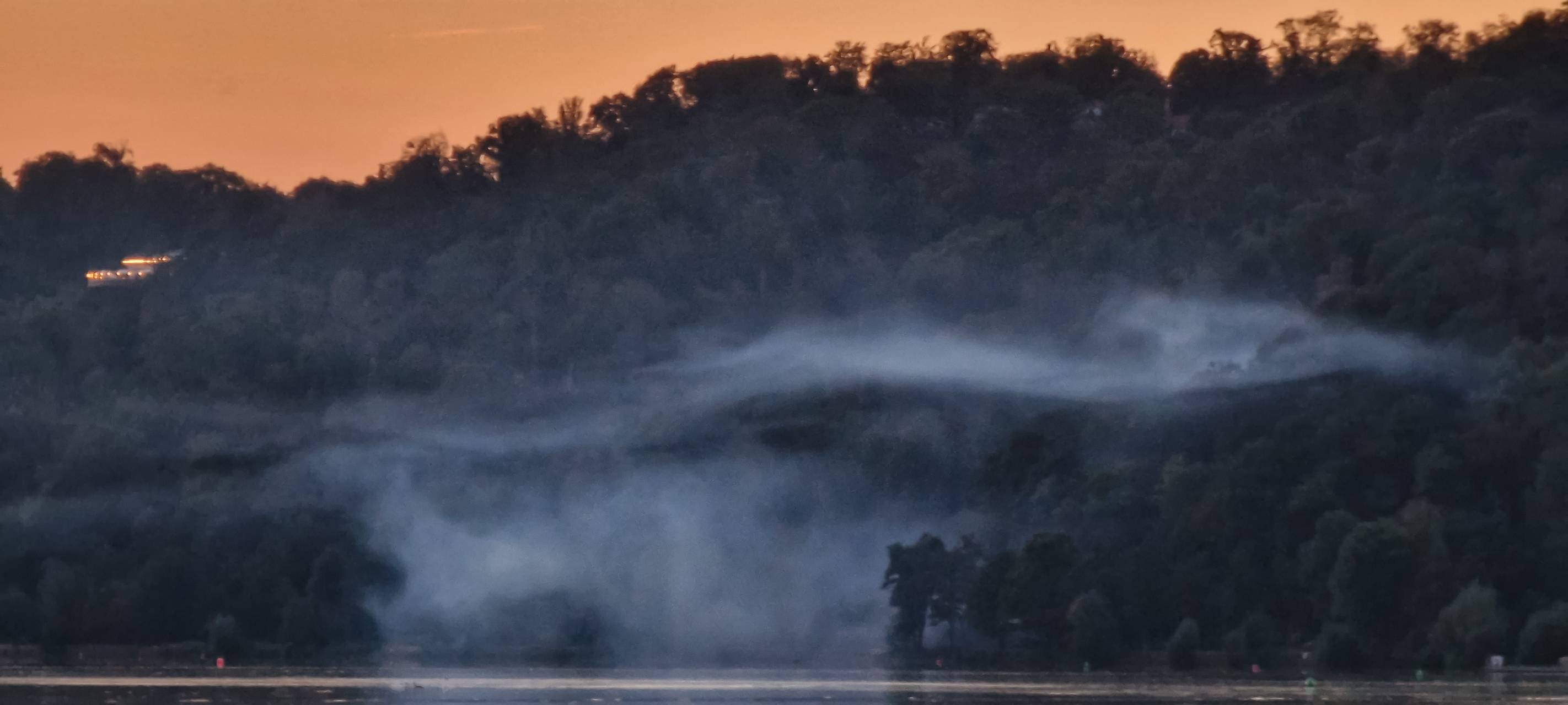 Waldbrand an der Korte-Klippe in Essen-Heisingen 2022
