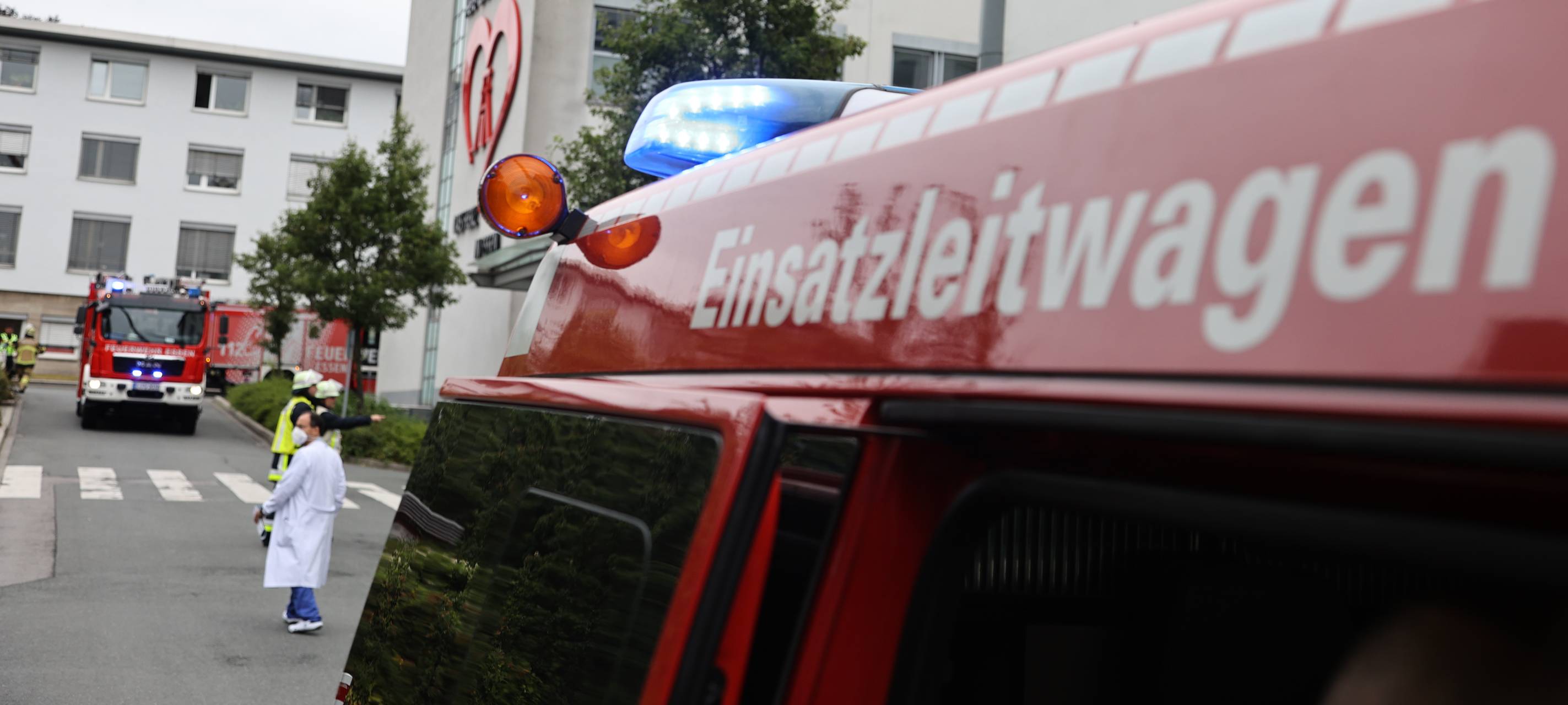 Großalarm wegen Kühlschrank an Uniklinik Essen 2022