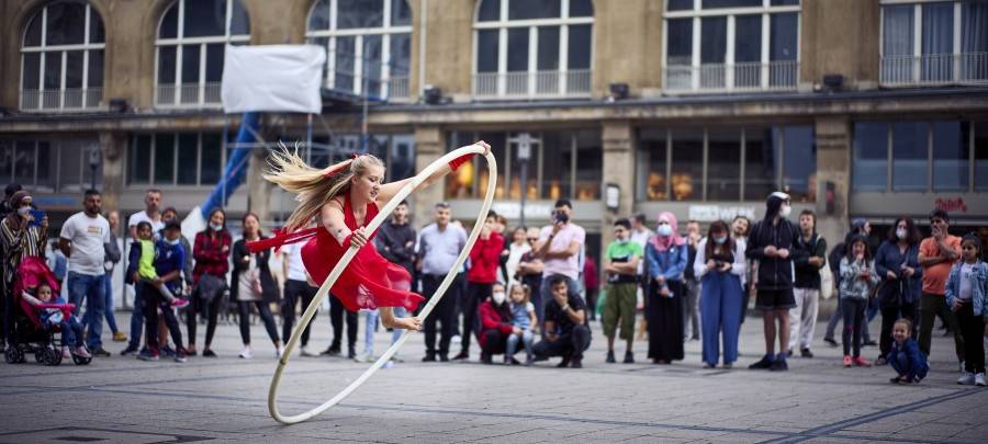 In Essen startet bald das erste Straßenkunstfestival.
