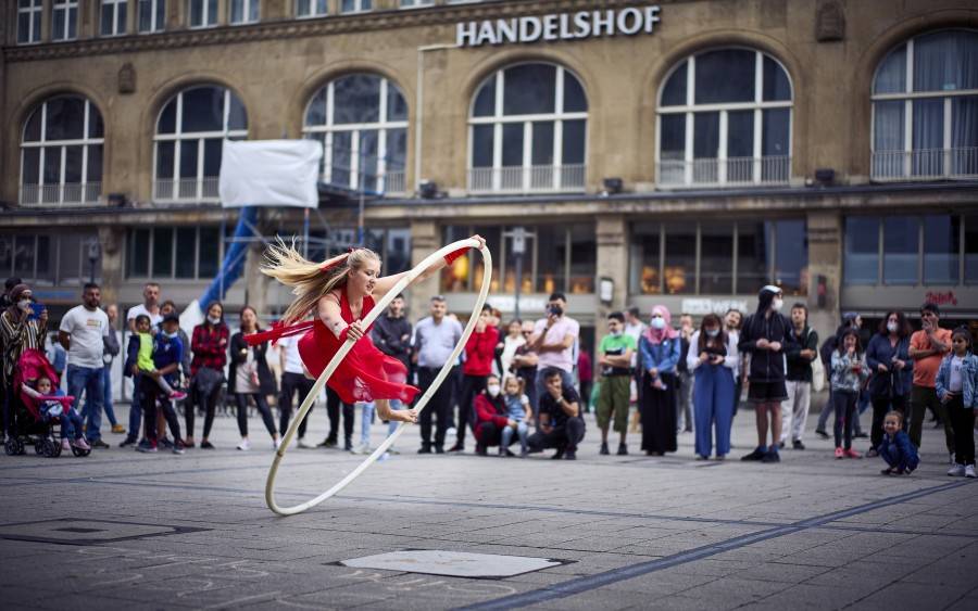 In Essen startet bald das erste Straßenkunstfestival.