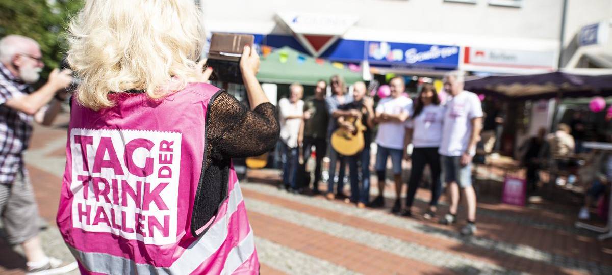 Viele Besucher am Tag der Trinkhallen in Essen