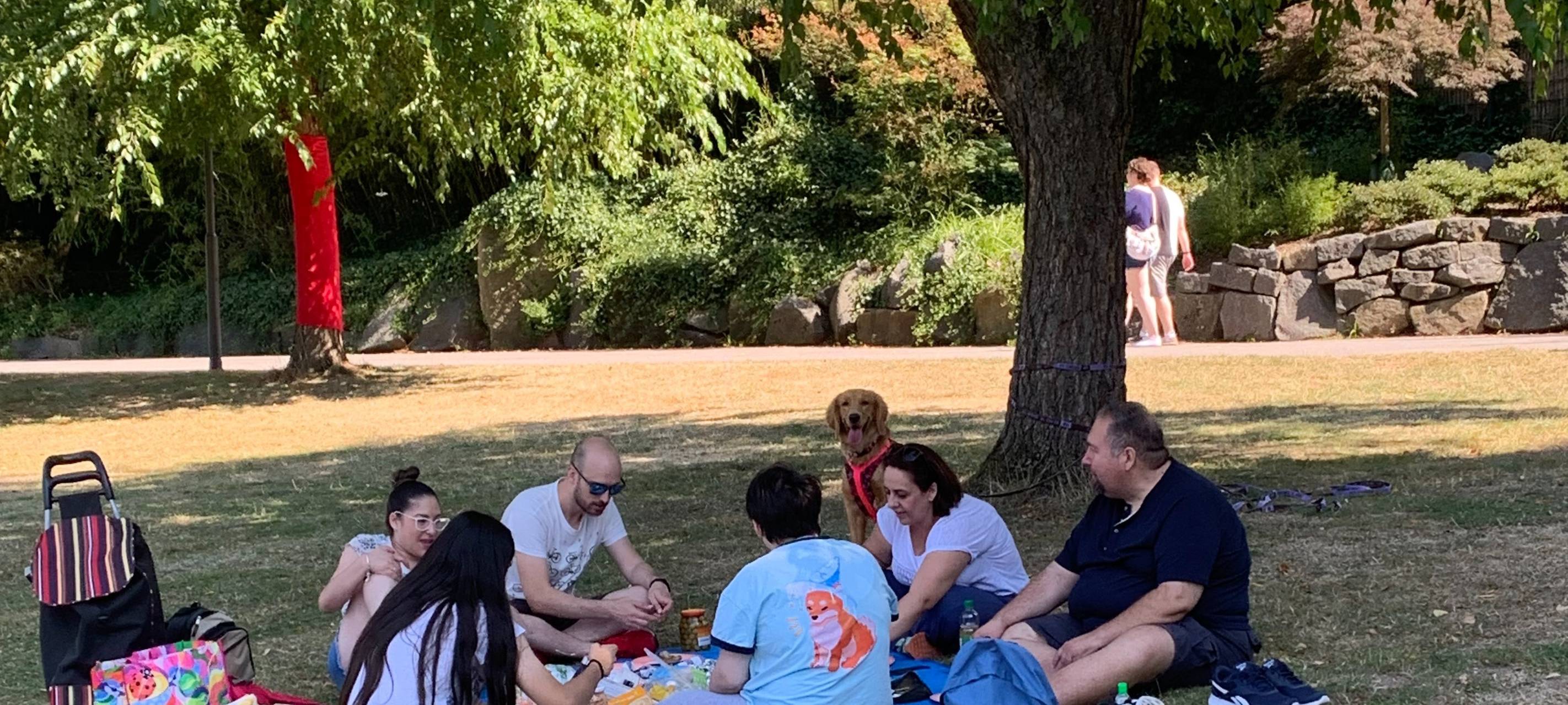 Buntes Fest im Grugapark in Essen