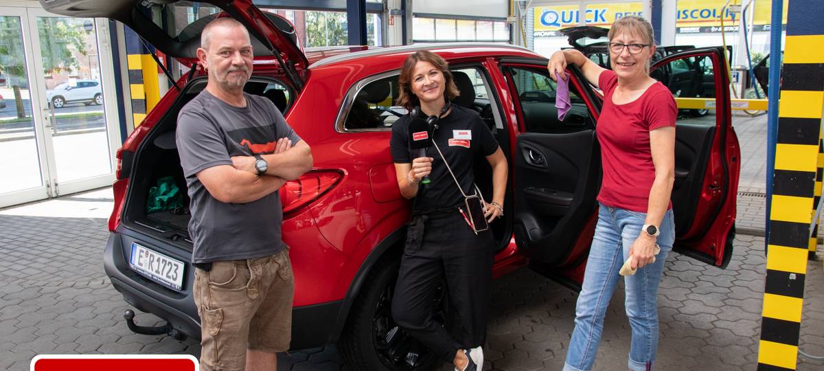 Der Radio Essen-Verkehrsmeldertag 2022 mit Gratis-Autowäsche: Bilder, Geschichten & viel Spaß