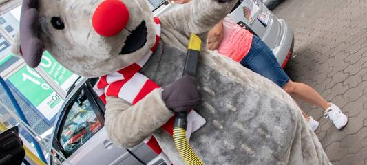 Der Radio Essen-Verkehrsmeldertag 2022 mit Gratis-Autowäsche: Bilder, Geschichten & viel Spaß