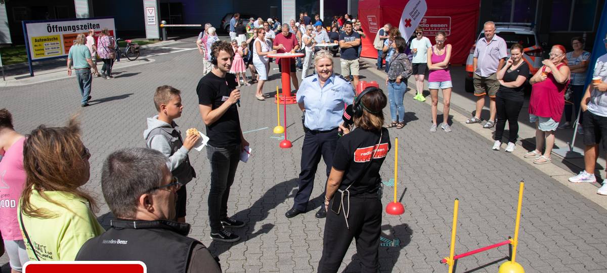 Der Radio Essen-Verkehrsmeldertag 2022 mit Gratis-Autowäsche: Bilder, Geschichten & viel Spaß
