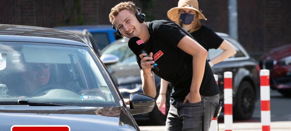 Der Radio Essen-Verkehrsmeldertag 2022 mit Gratis-Autowäsche: Bilder, Geschichten & viel Spaß