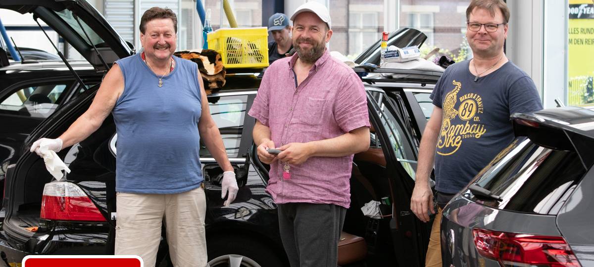 Der Radio Essen-Verkehrsmeldertag 2022 mit Gratis-Autowäsche: Bilder, Geschichten & viel Spaß