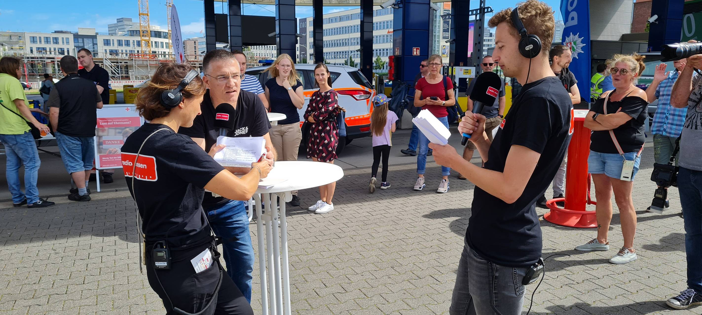 Und es gibt Gutscheine am Radio Essen-Verkehrsmeldertag zu gewinnen