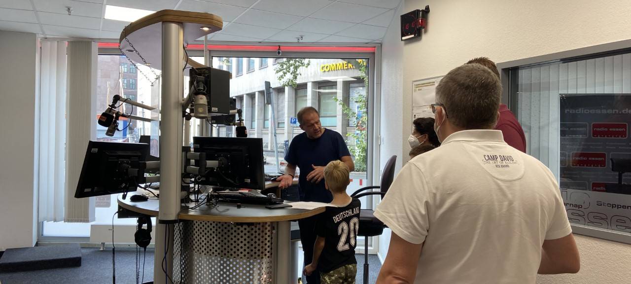 Familienführung bei Radio Essen