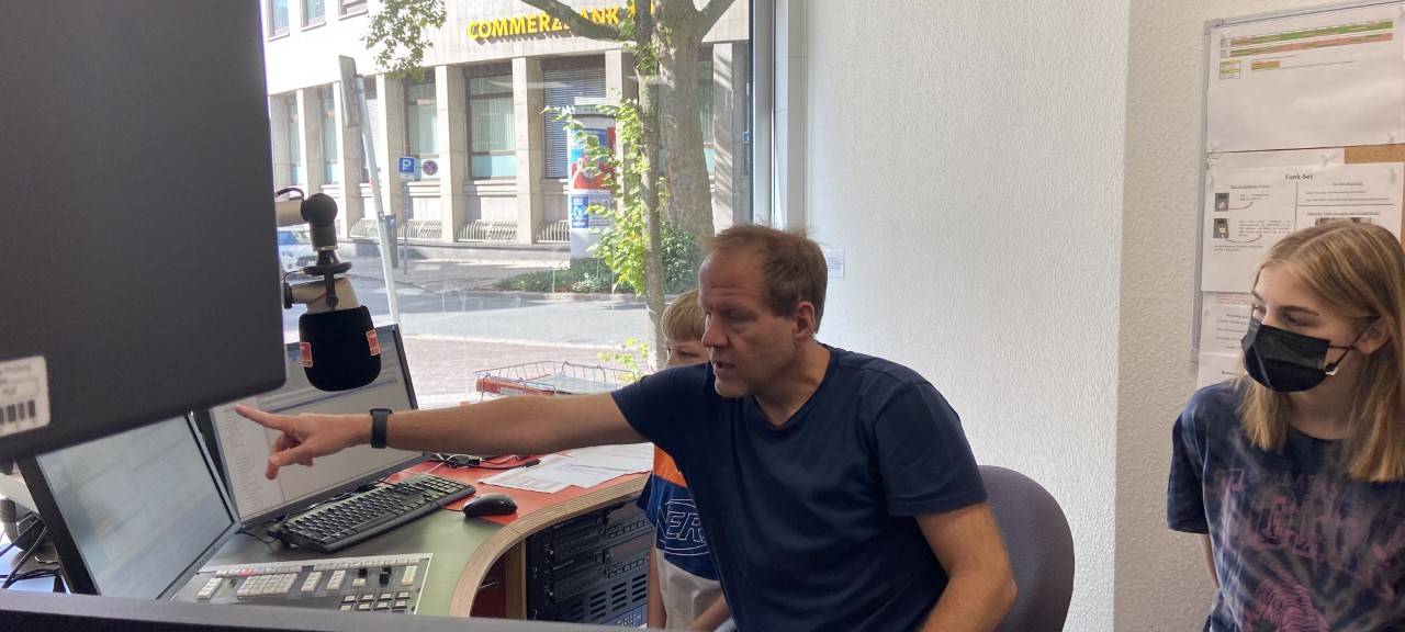 Familienführung bei Radio Essen