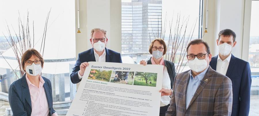 Umweltpreis in Essen wird verliehen.