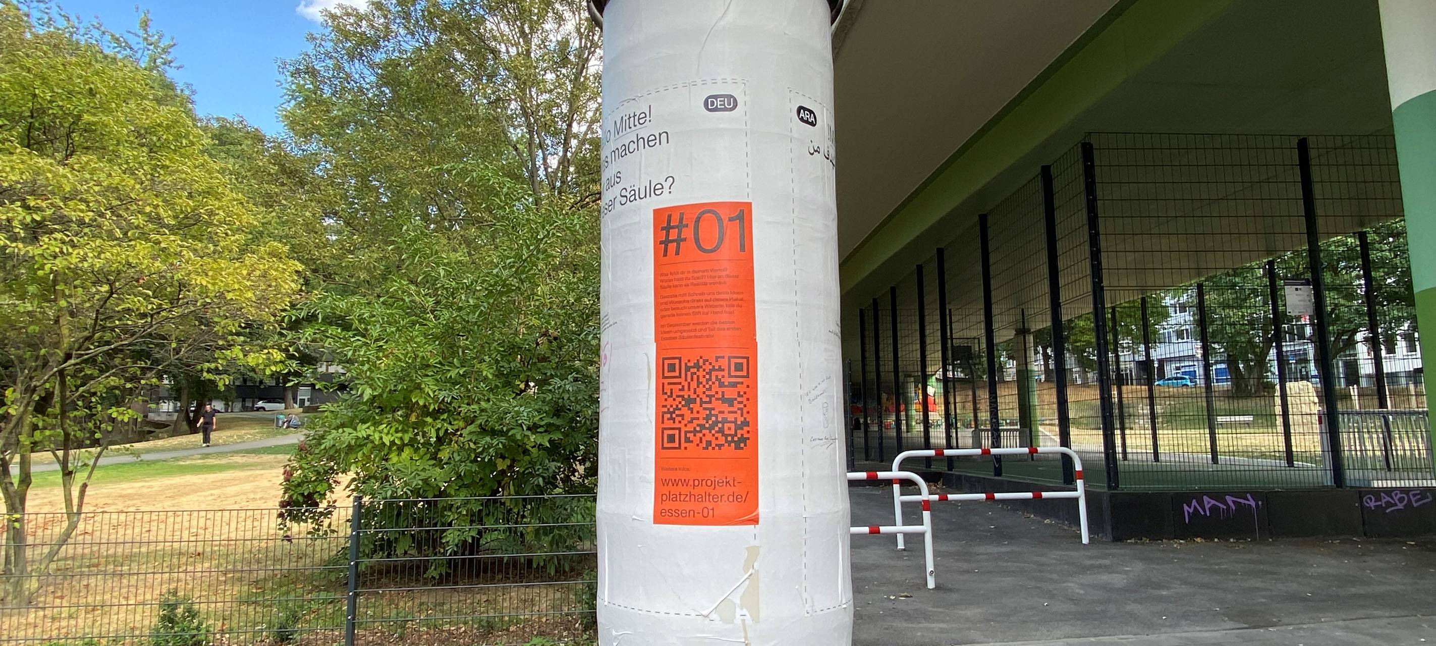 Essen wandelt Litfaßsäulen um - das wird jetzt daraus