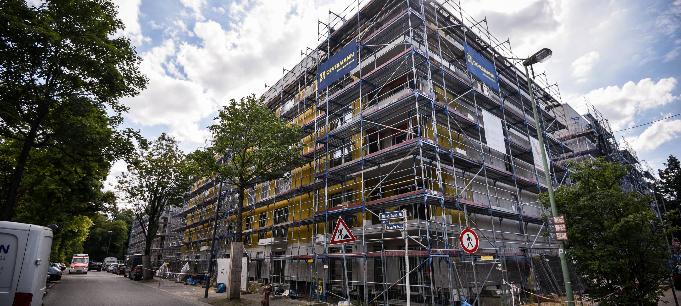 Wohnungsbauprojekt in Essen verzögert sich