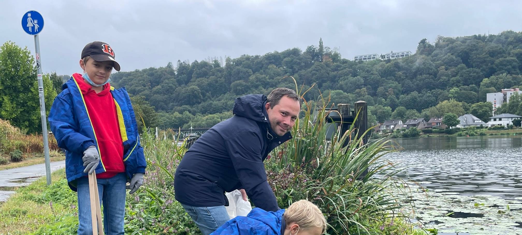 Ruhr Clean Up in Essen: So lief das Müllsammeln