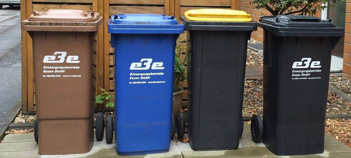 Mülltonnen in Essen