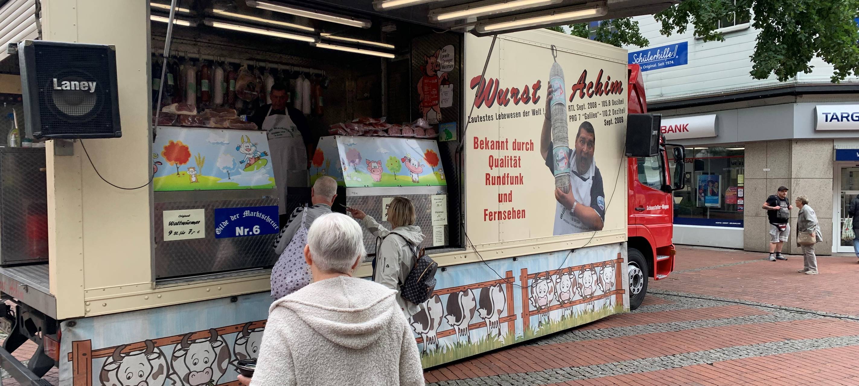 Essen: Marktschreier sorgen für stimmungsvolles Spektakel