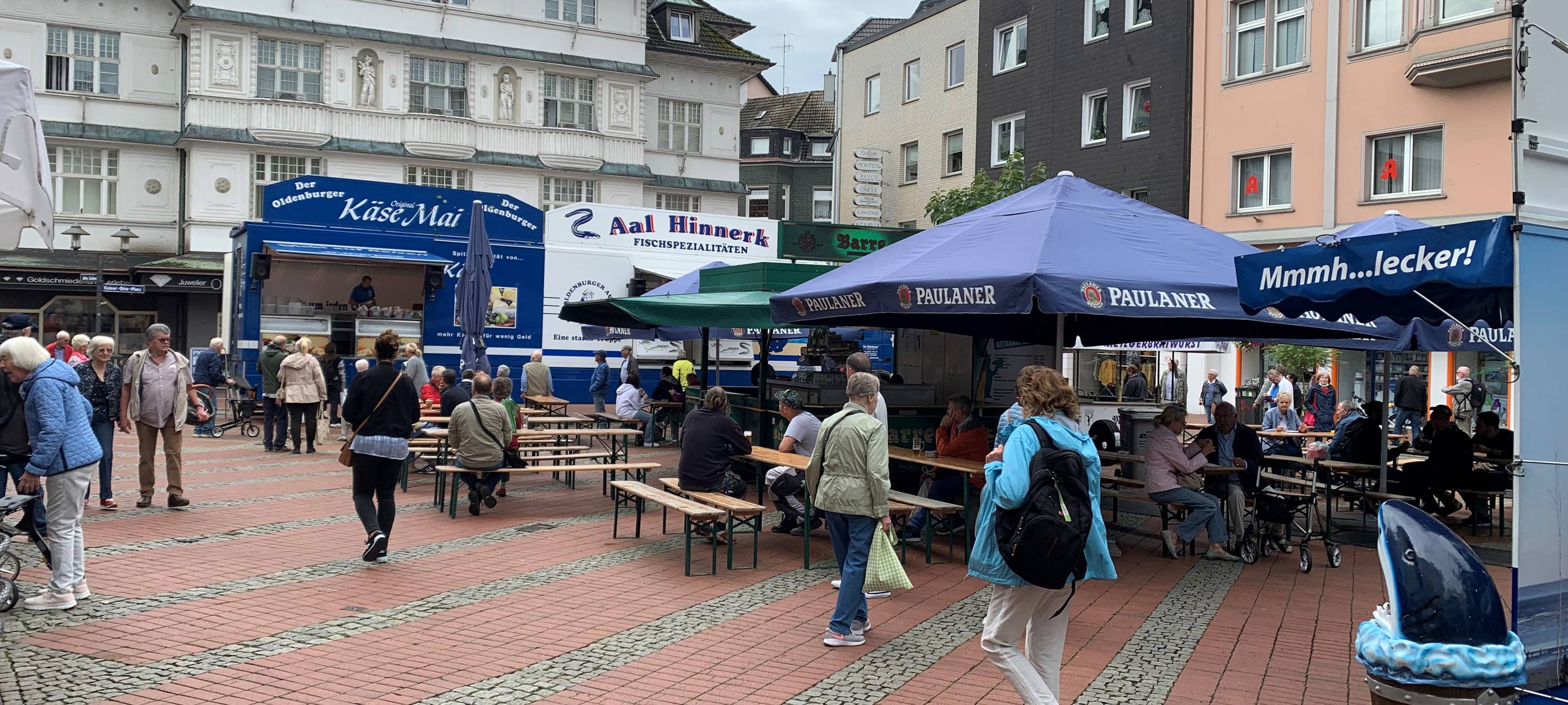 Essen: Marktschreier sorgen für stimmungsvolles Spektakel