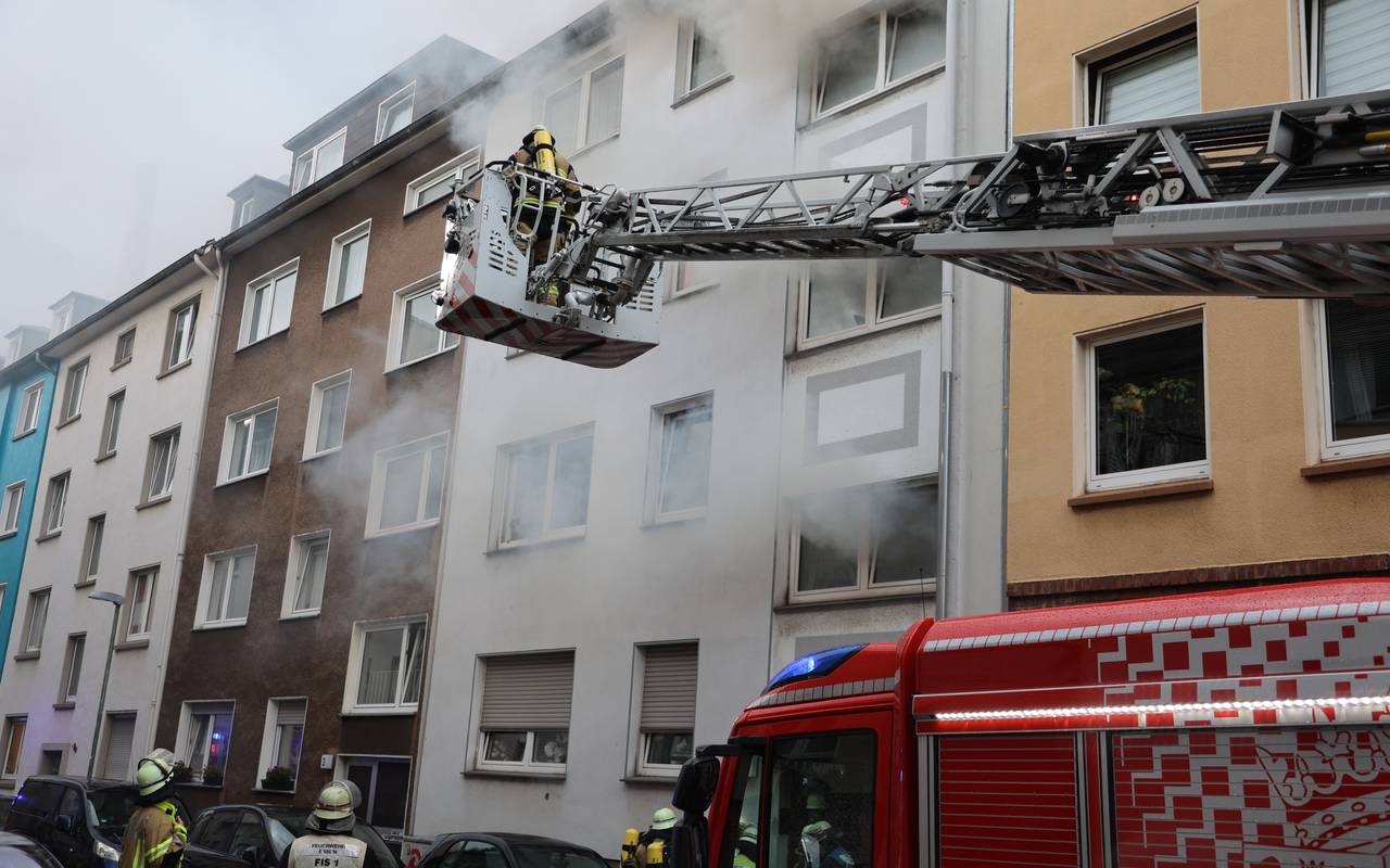 Kellerbrand in Essen-Nordviertel