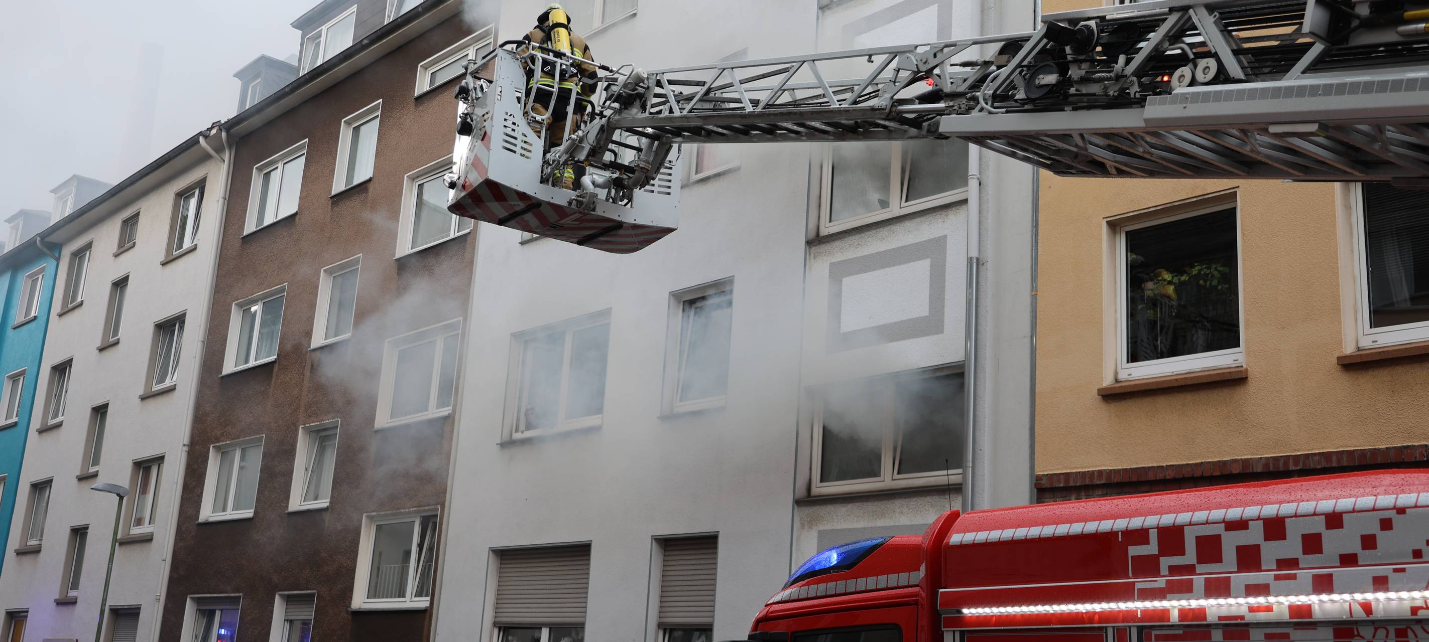 Kellerbrand in Essen-Nordviertel