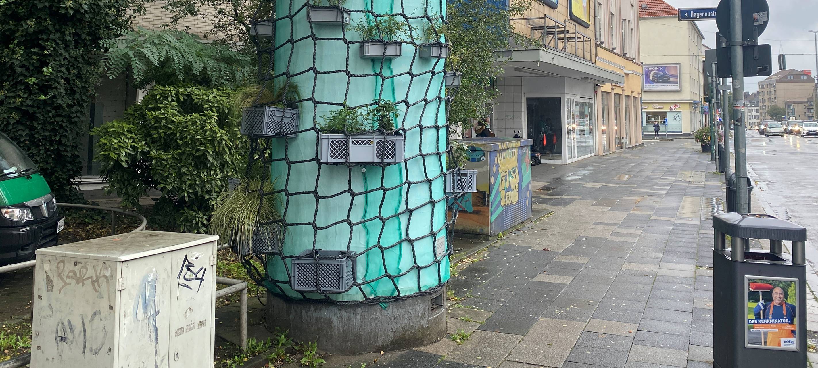 Besondere Litfaßsäulen in Essen - So sehen sie aus