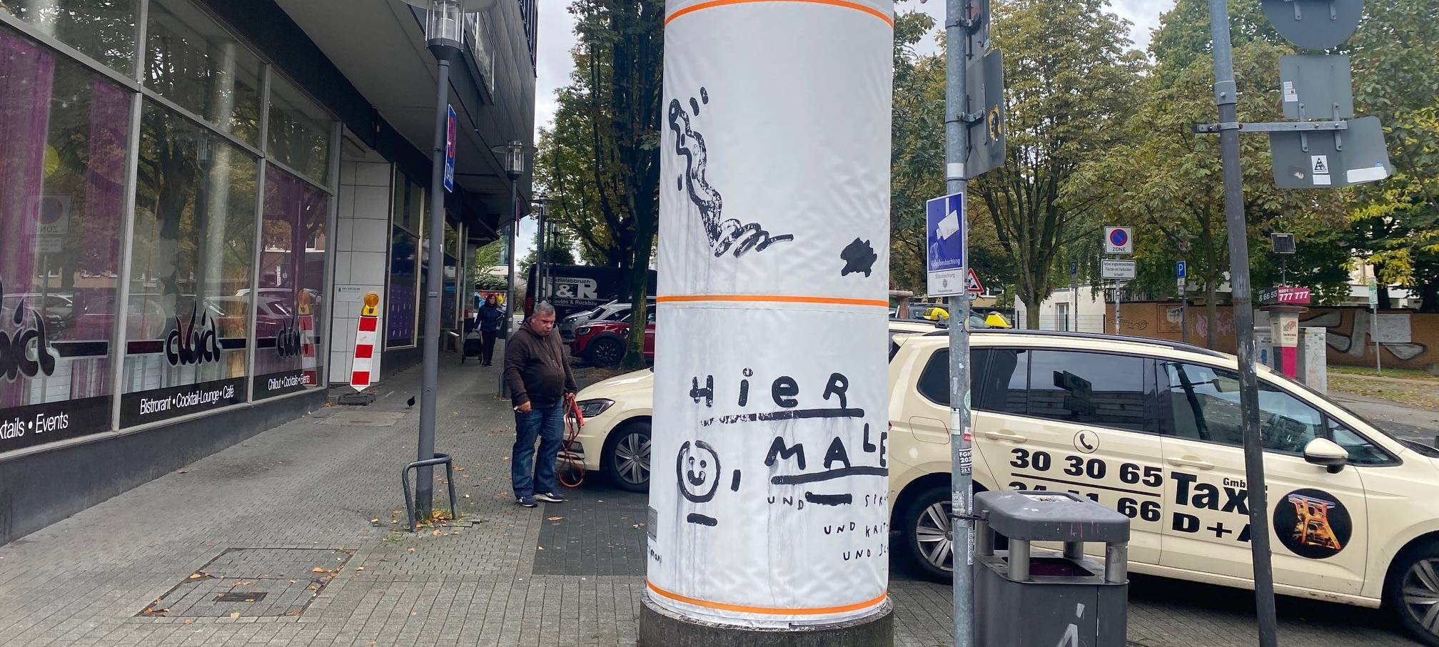 Besondere Litfaßsäulen in Essen - So sehen sie aus